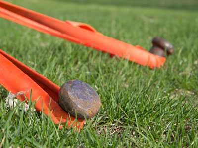 Slackline von BETZOLD, Mit praktischem Hilfsseil